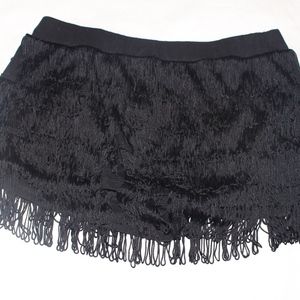 Super Fun Fringe Spandex Shorts